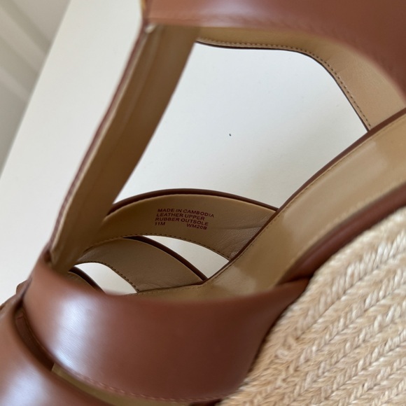 Michael Kors Wedge Espadrilles Women’s Size 11 Designer Summer Sandals - Picture 7 of 10